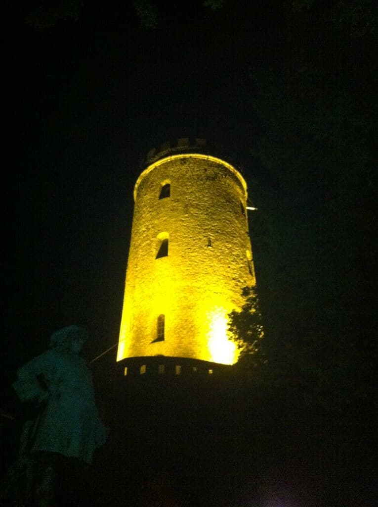 Sparrenburg bei Nacht