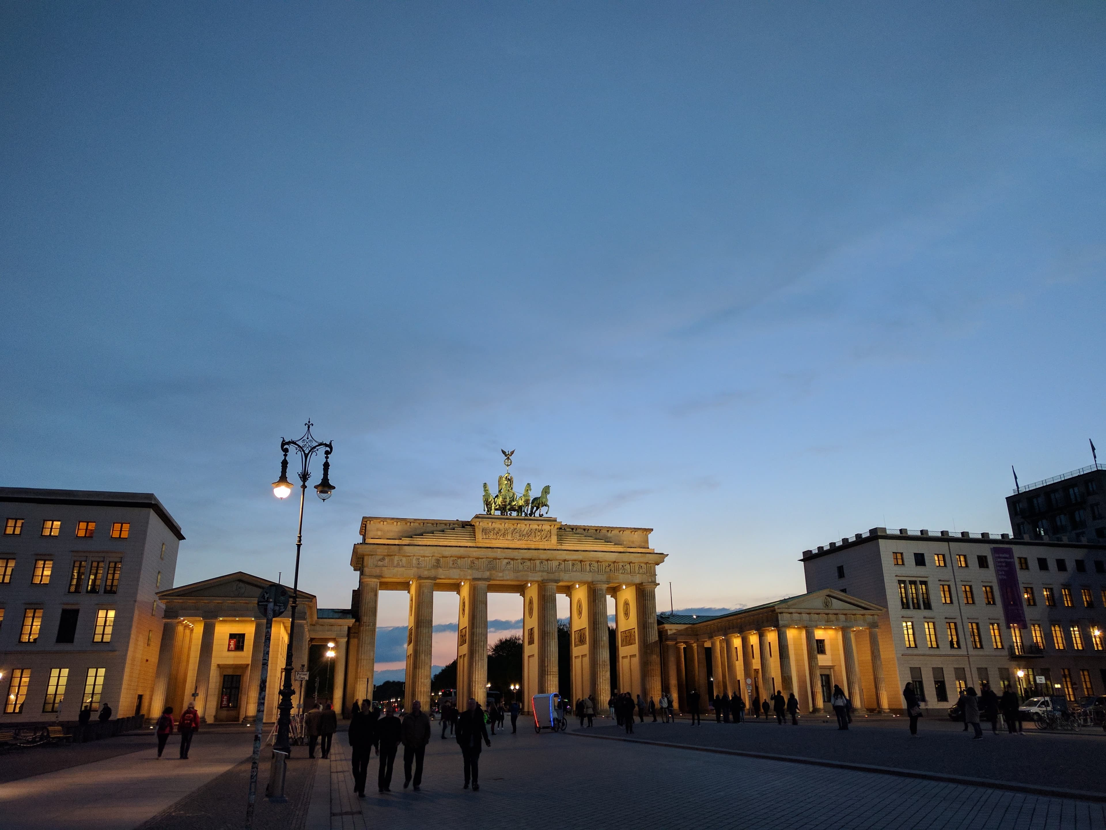 Brandenburger Tor (Sonnenuntergang)
