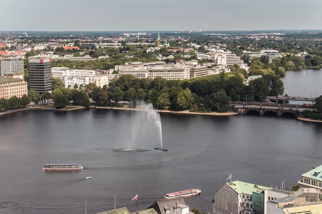 Binnenalster (Fontäne)