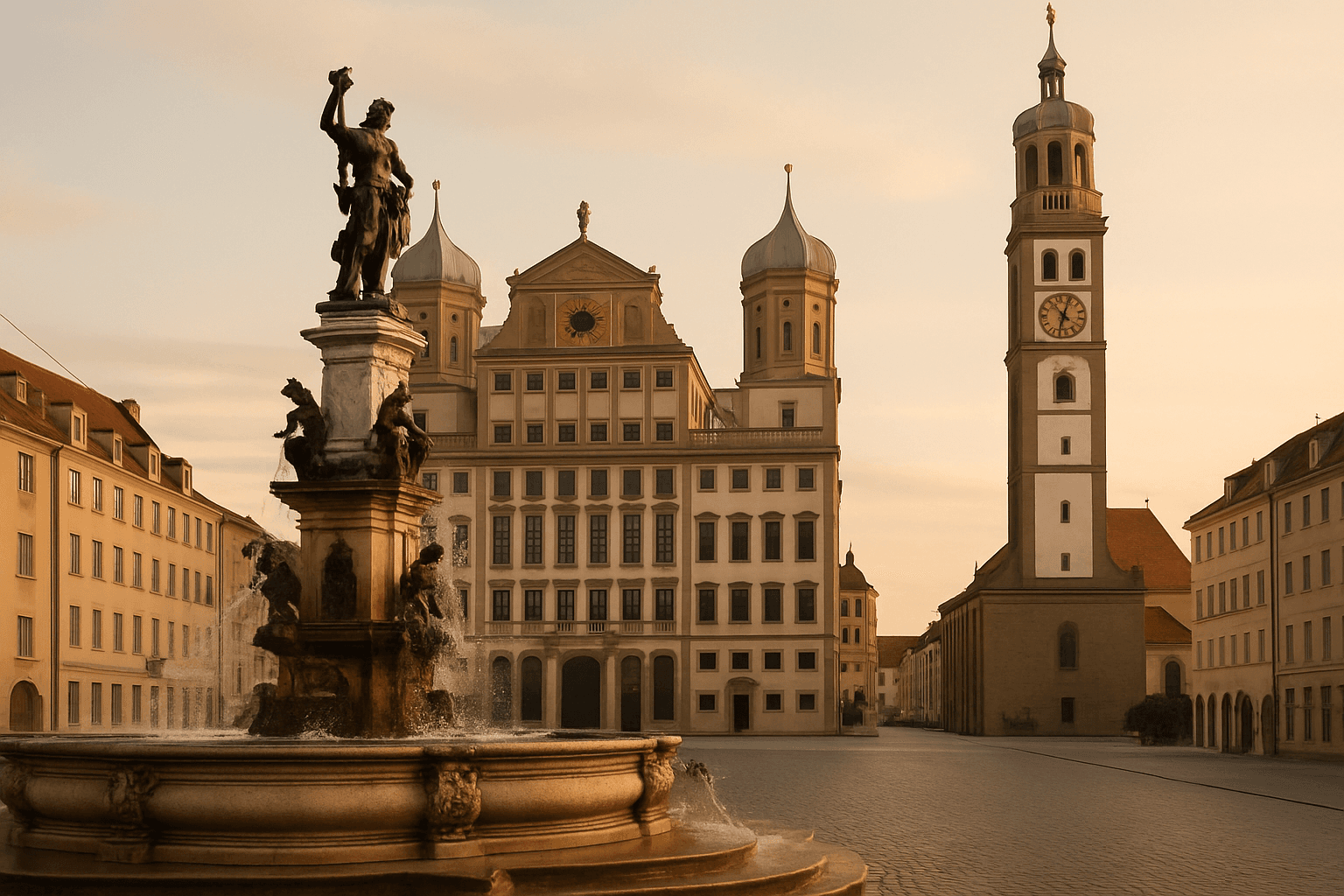 UNESCO-Welterbe Wasser-Tour: Augsburgs Altstadt und Lechviertel – Augsburg